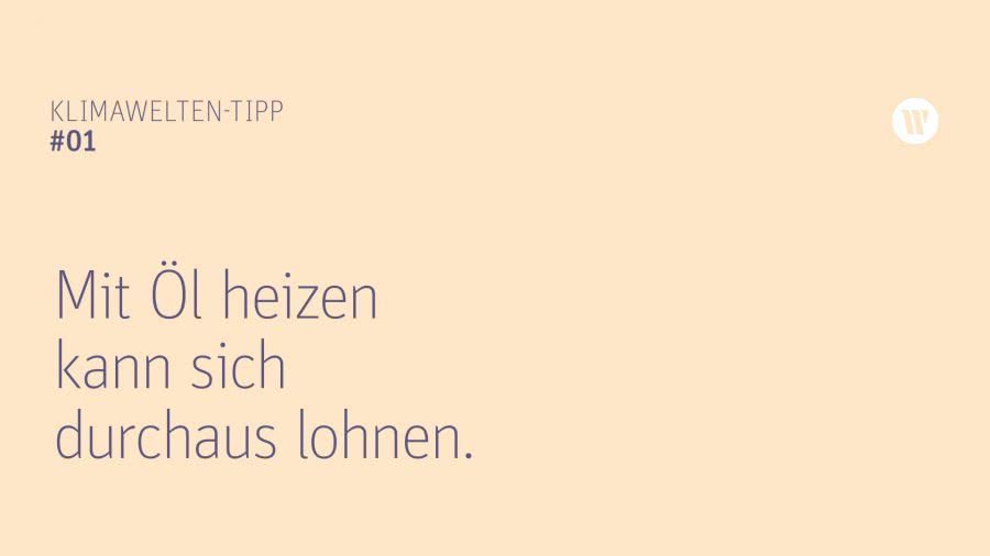 Tipp 01 mit Öl heizen lohnt sich